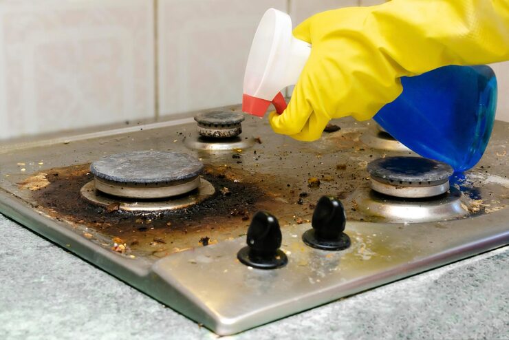 Grease and Oil Stain Removal