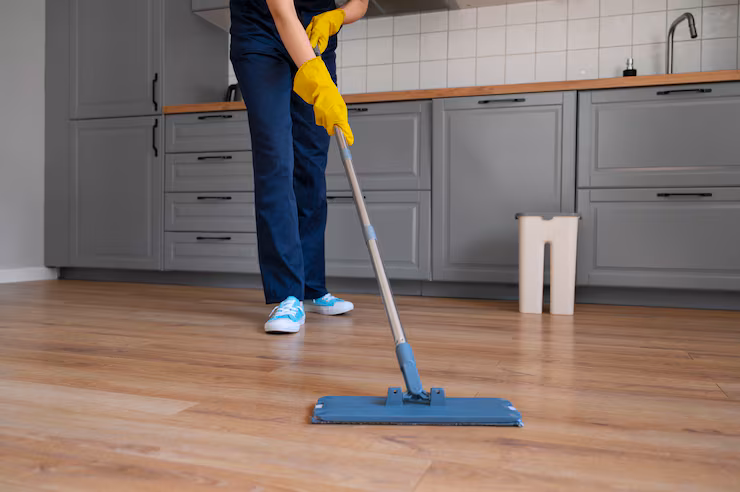 Floor and Wall Degreasing