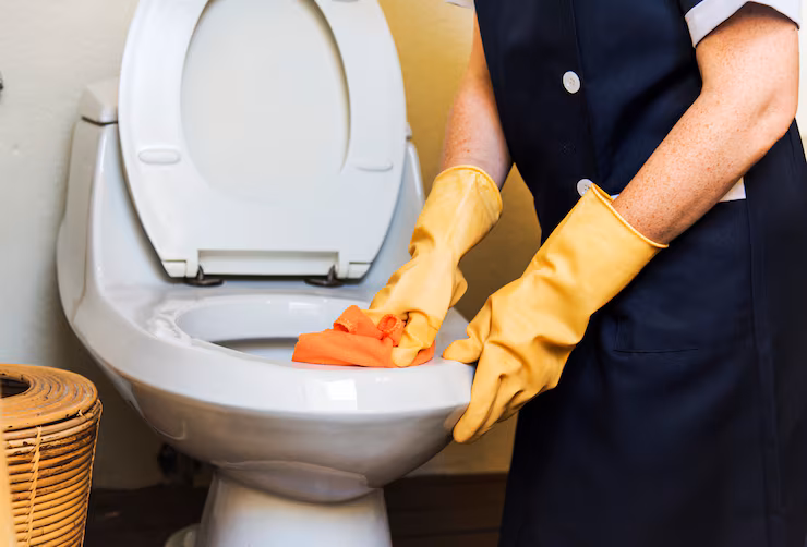 Toilet and Basin Sanitization