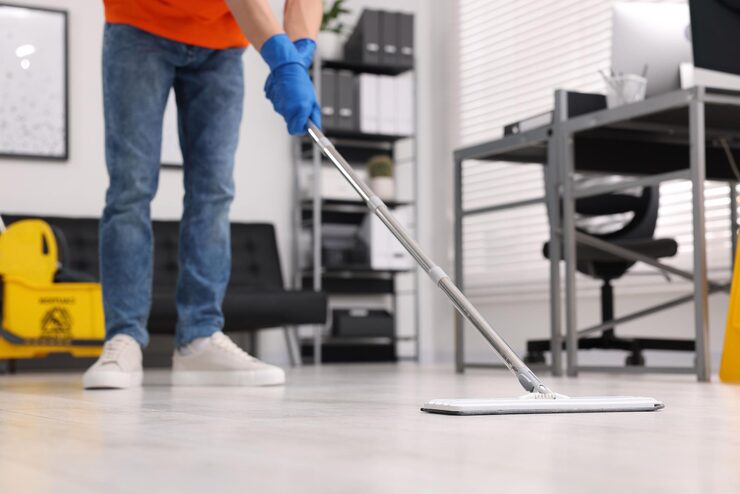 Floor Mopping and Vacuuming